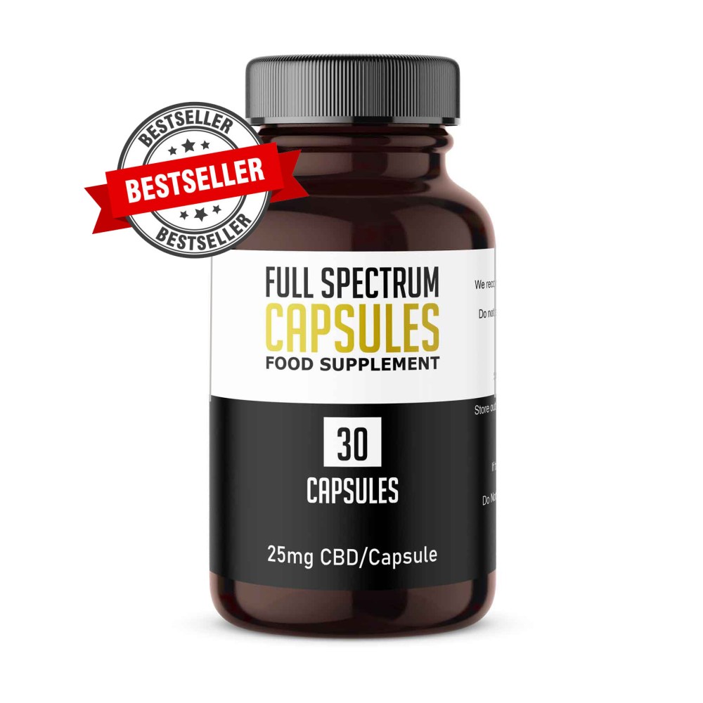 Full Spectrum Cbd Gel Capsules From Cbd Uk Raw Extract